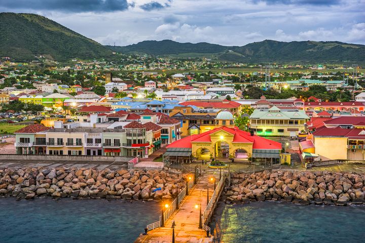 West Indies cricket team T20 is taking on Ireland at beautiful St Kitts