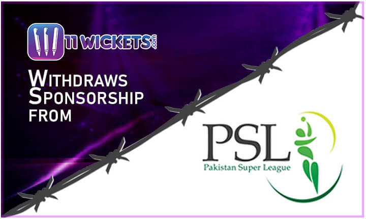 11Wickets sponsorship PSL