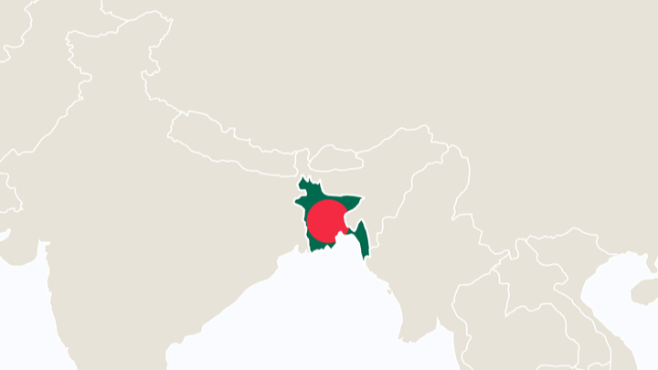 Map of Bangladesh